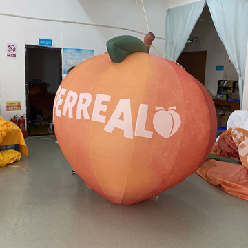 Advertising Inflatable Balloon Design Inflatable Fruit Peach Model