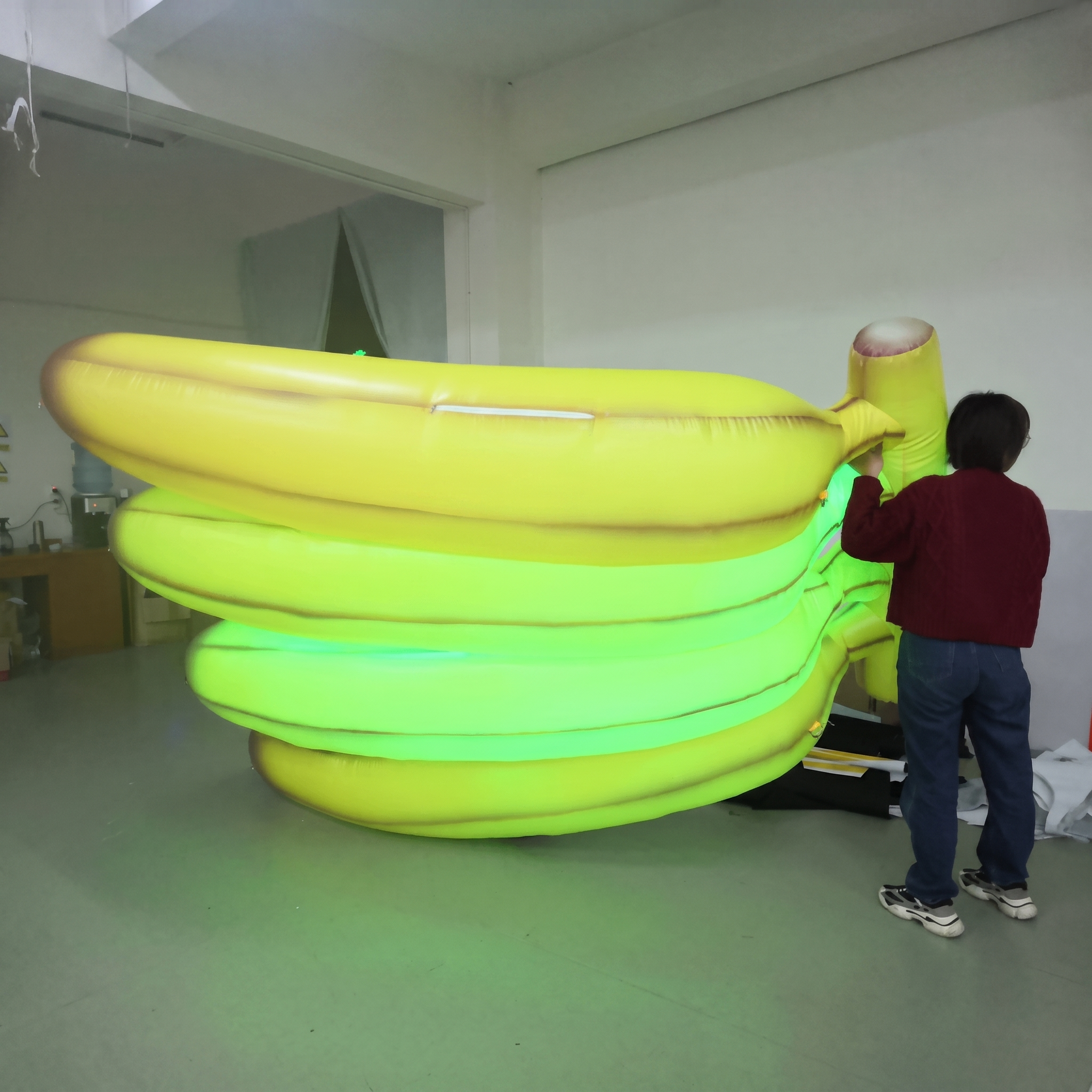 Giant Inflatable Fruit Balloon Inflatable Banana Advertising Display