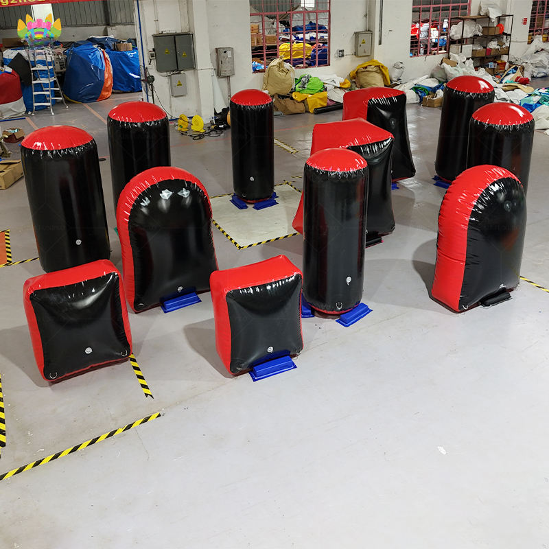 Inflatable Paintball Obstacle Equipment Cheap Bunker Set
