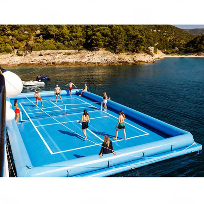 Floating Inflatable Pickleball Tennis Court