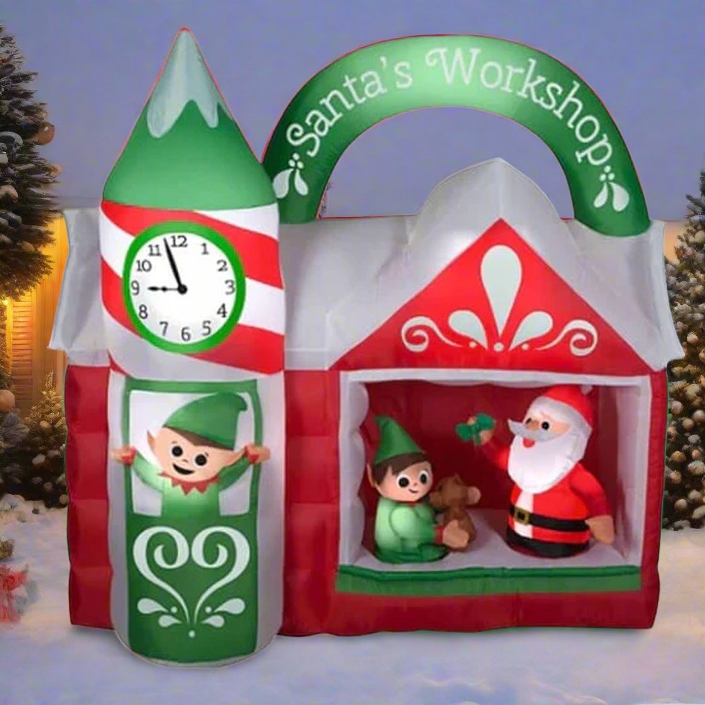 Inflatable Santa's Workshop (1.5m)