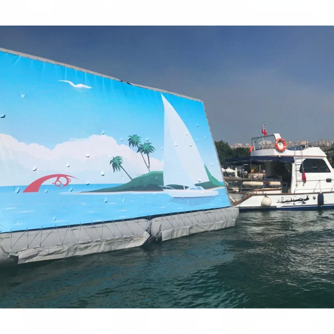 Inflatable Water Floating Billboard PVC Advertising Sign 8 FT