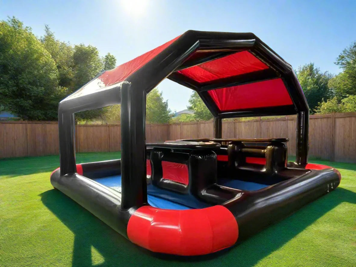 Inflatable Pool Bar for Backyard