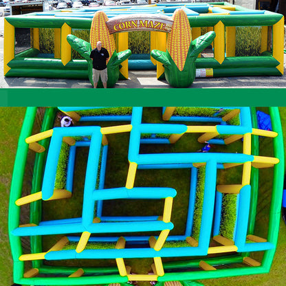 Giant Inflatable Corn Maze for Events