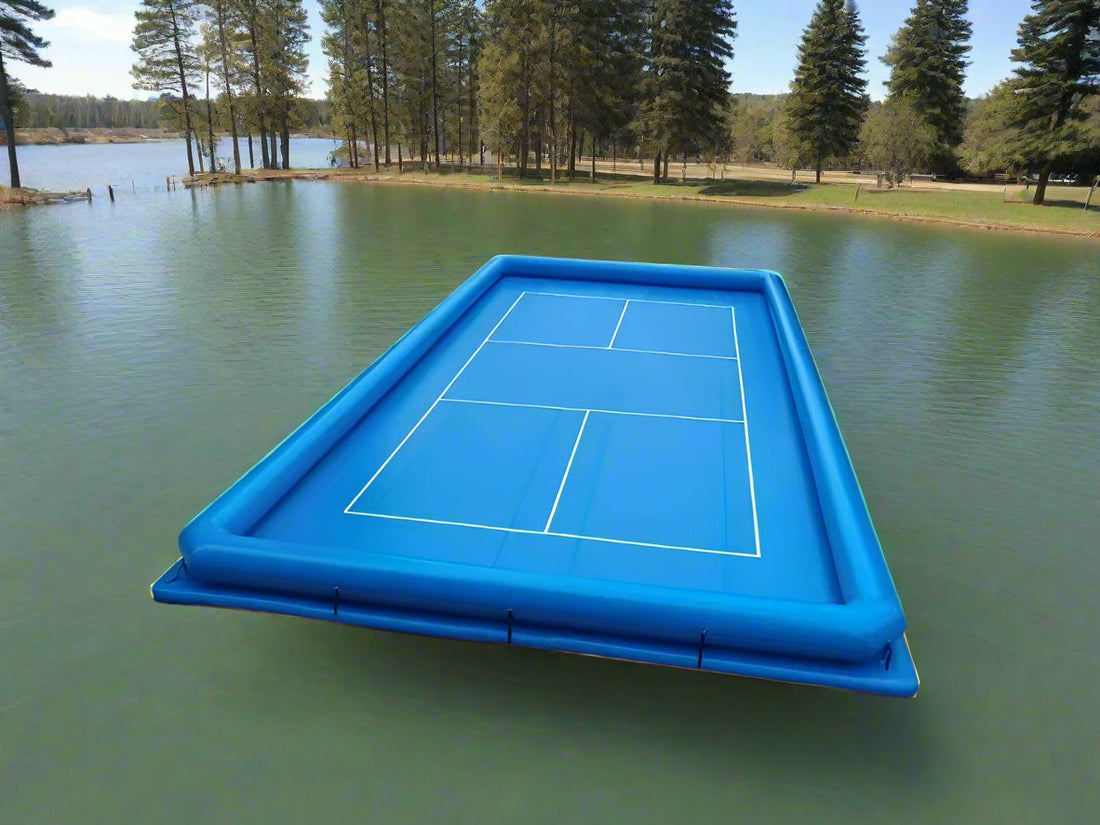 Floating Inflatable Pickleball Tennis Court