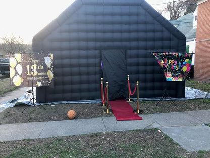 30x20x13Ft Inflatable Night Club Party Tent Disco Cube Gazebo Event House