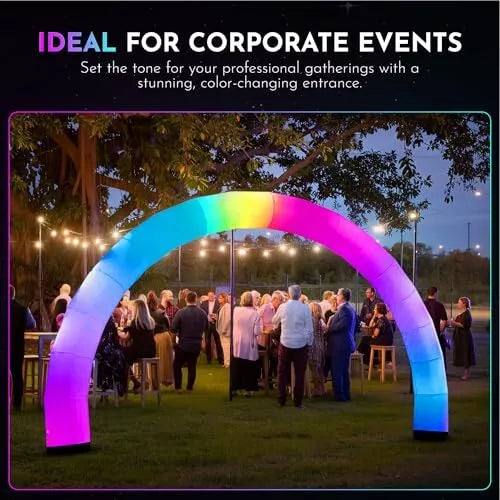 Inflatable Color Changing Arch