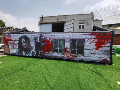Halloween Inflatable Haunted House Maze