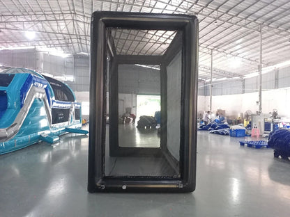 Inflatable Golf Simulator Enclosure for Indoor Outdoor Use