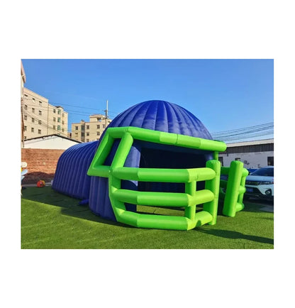 33FT Inflatable Sports Helmet Tunnel with Entrance