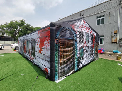 Halloween Inflatable Haunted House Maze