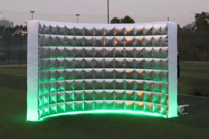 Inflatable Photo Booth Wall Selfie Booth Backdrop Enclosure Portable Party Event
