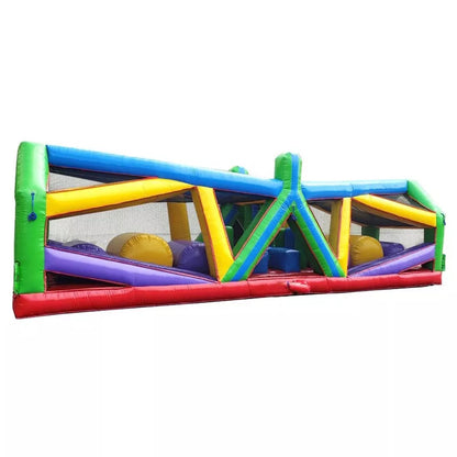 40L Retro Inflatable Obstacle Course Radical Run