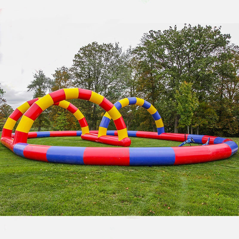 Commercial Inflatable Bumper Car Race Track Activity