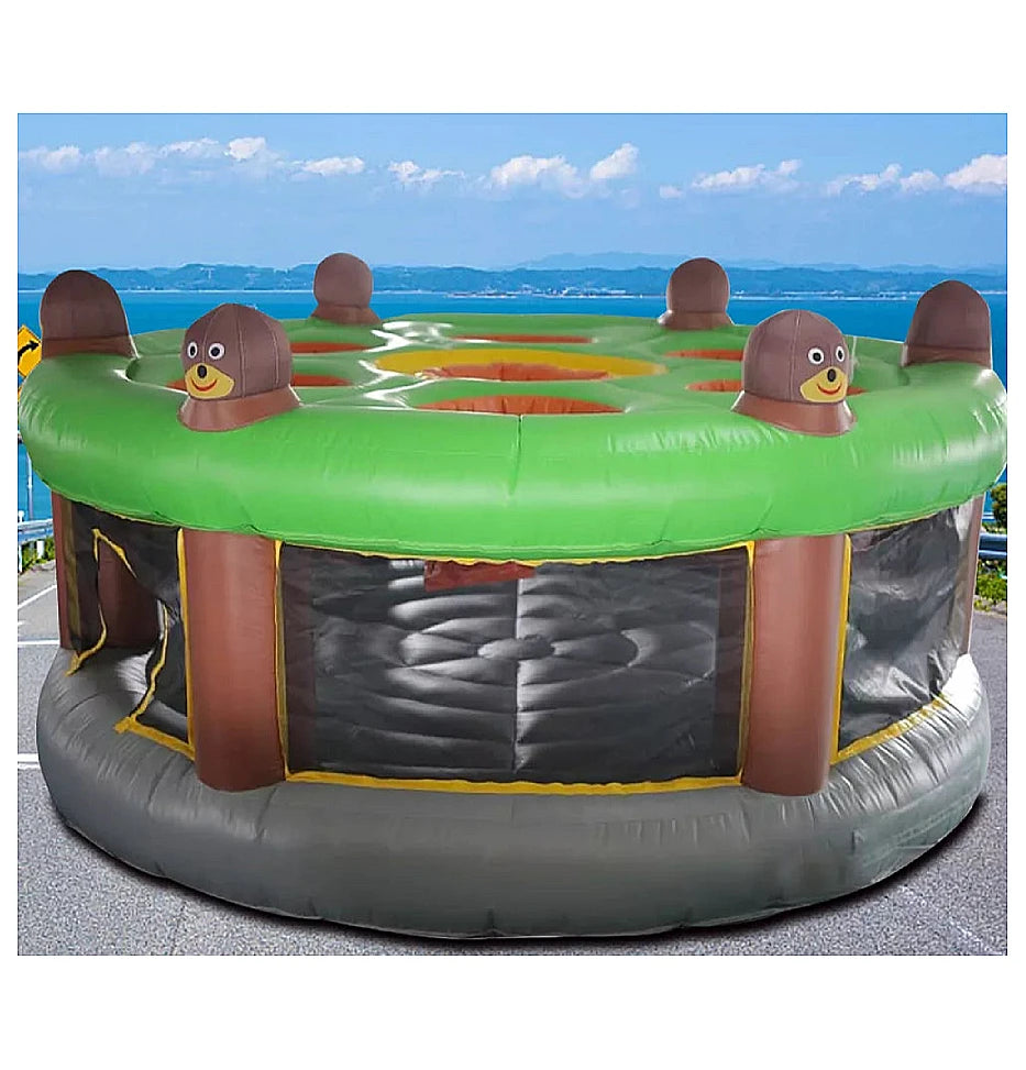 Giant 6FT Inflatable Human Whack-A-Mole Interactive Game with Air Blower