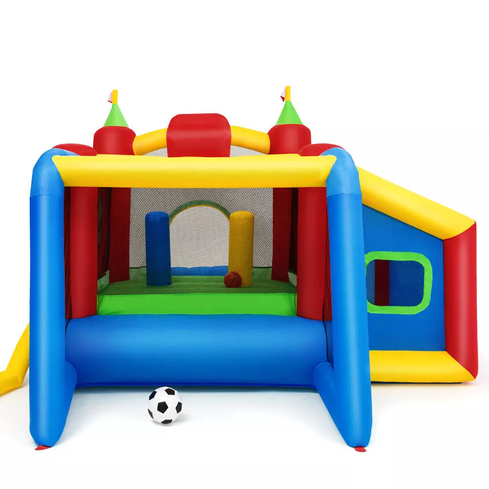 Inflatable Bounce House with Slide and Ball Pit