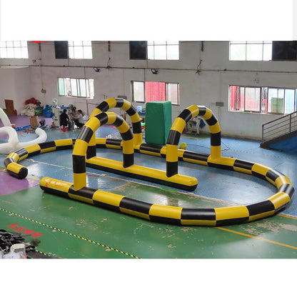 Commercial Inflatable Bumper Car Race Track Activity