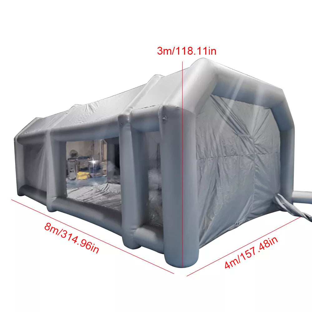 Portable Inflatable Paint Booth with Filter