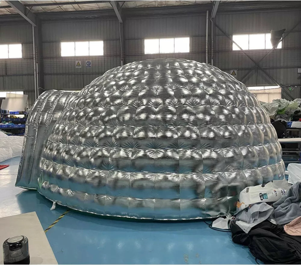 Inflatable Igloo Dome Tent with LED Light for Party or Wedding