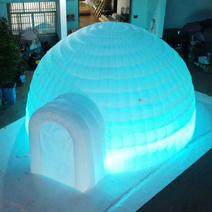 20ft Inflatable Igloo Dome Tent With LED Lights