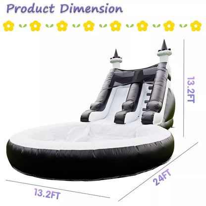 Inflatable Water Slide with Splash Pool for Kids