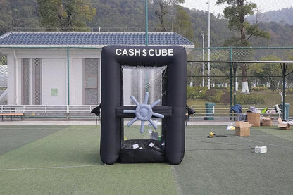 Inflatable Cash Cube 8.2ft Money Booth for Advertising Events & Promotions