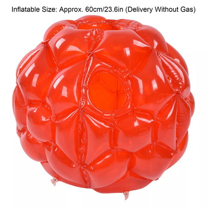 Inflatable Bumper Ball 23.6inch Foldable Portable Body Bubble Ball for Family