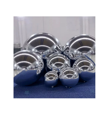 Aufblasbares Spiegelkugel-Set Riesen-Reflektionskugel