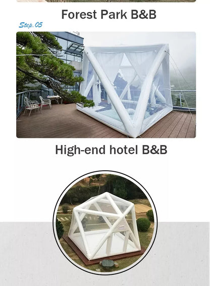 Outdoor Inflatable Bubble Tent for Stargazing & Camping