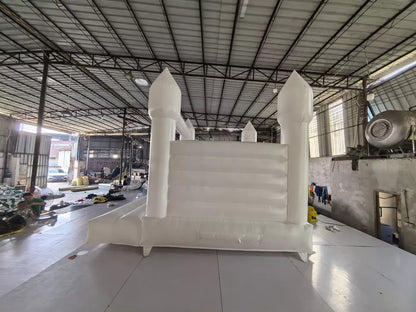 White Inflatable Bounce Castle House For Wedding Party