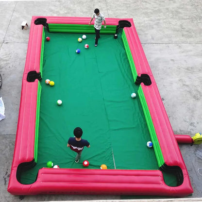 Inflatable Snooker Football Pool Game for Events
