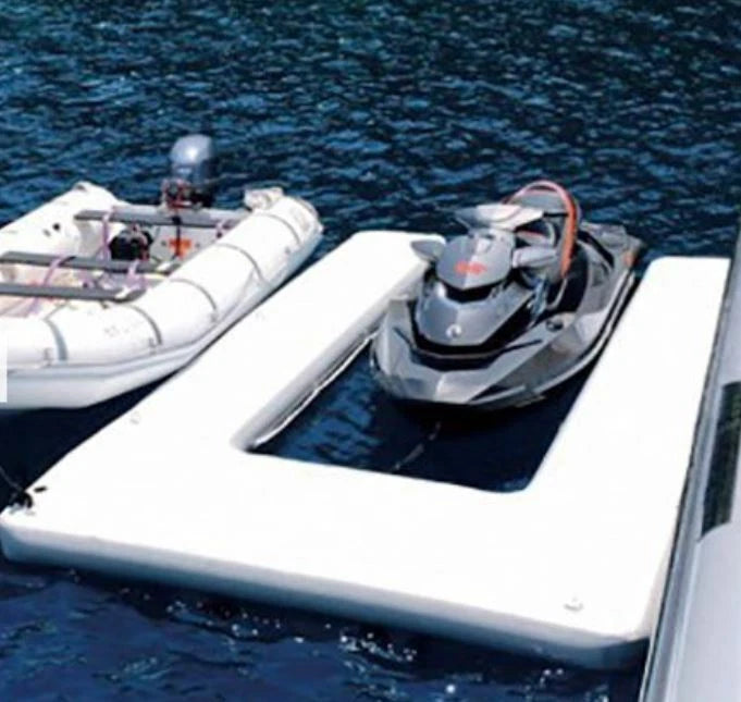 Inflatable Floating Dock Platform for Water Activities