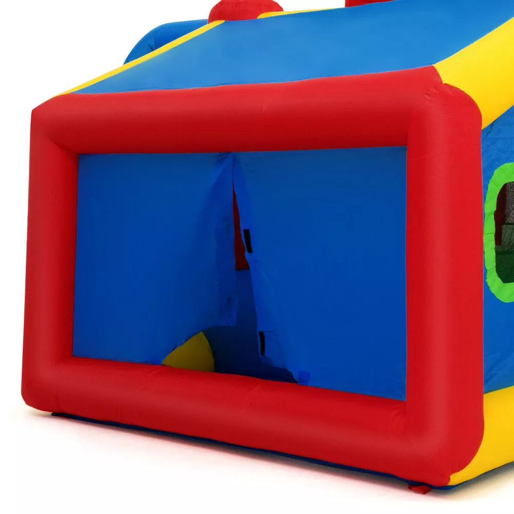 Inflatable Bounce House with Slide and Ball Pit