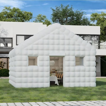 16x20x12ft White Inflatable Nightclub Tent Outdoor for Disco Party