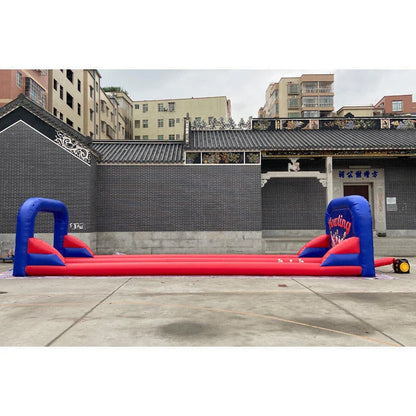 Inflatable Bowling Ball Game Set Up