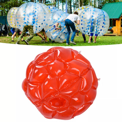 Inflatable Bumper Ball 23.6inch Foldable Portable Body Bubble Ball for Family