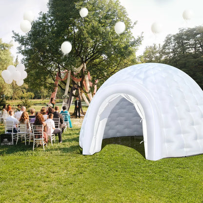 Inflatable Igloo Dome Tent with LED Light for Events