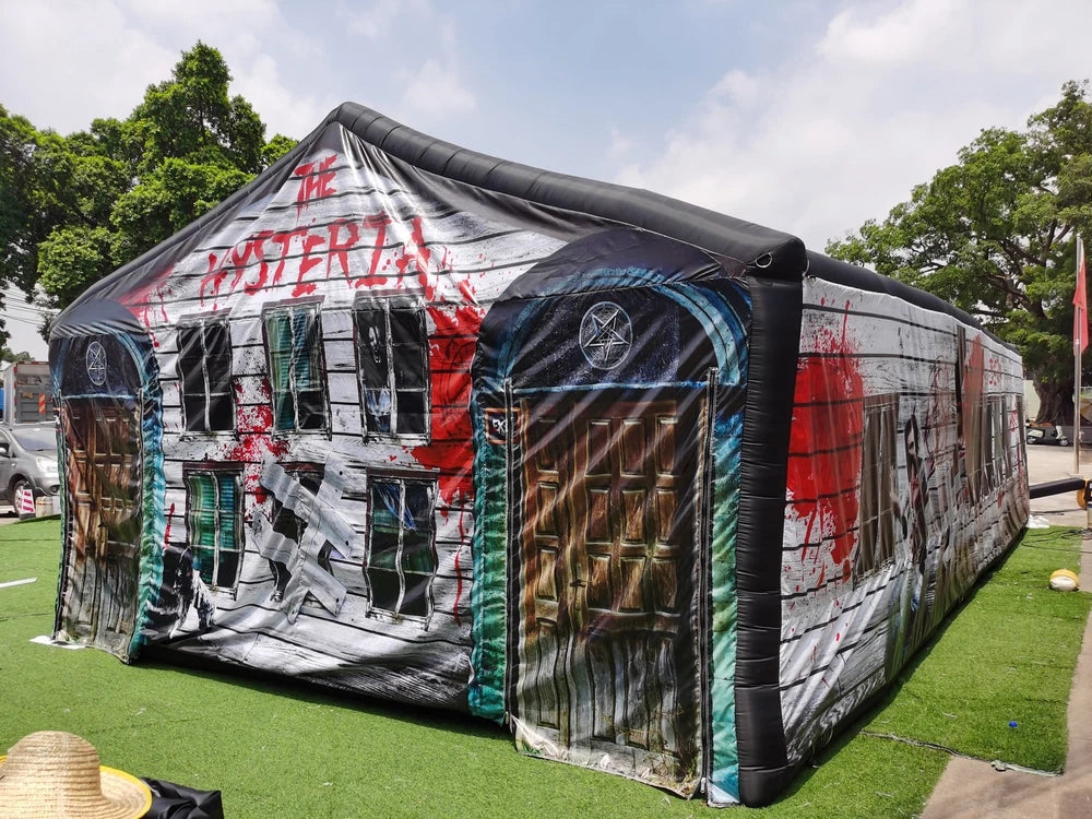 Halloween Inflatable Haunted House Maze