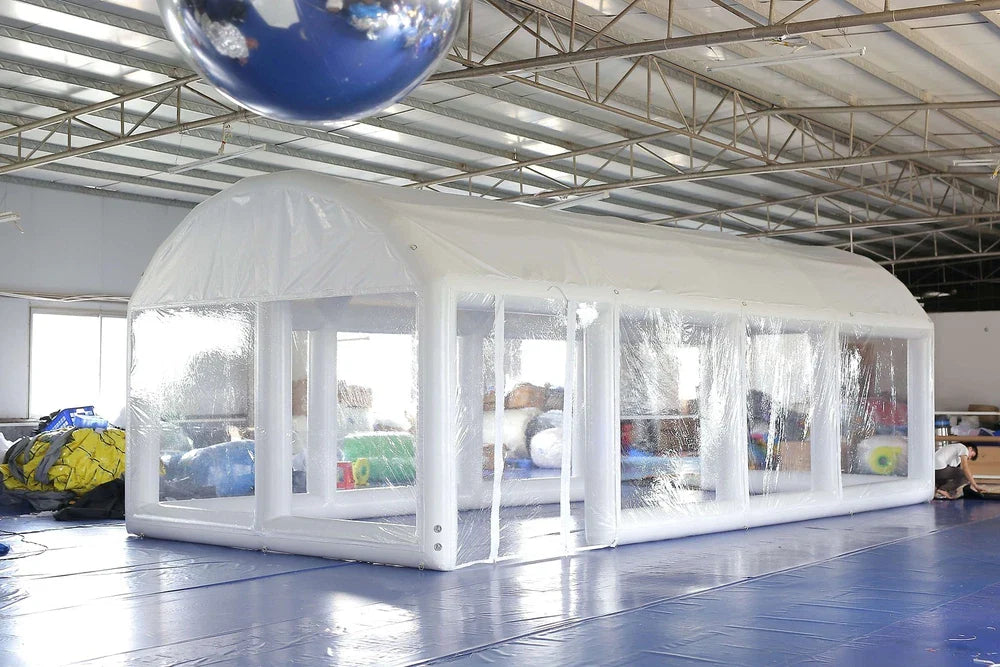 Inflatable Hot Tub Pool Cover Tent Swimming Pool Enclosure Solar Dome
