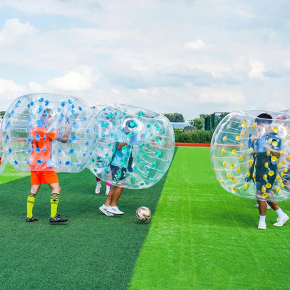 2PCS Inflatable Bumper Balls, 5Ft Bubble Soccer Zorb Ball