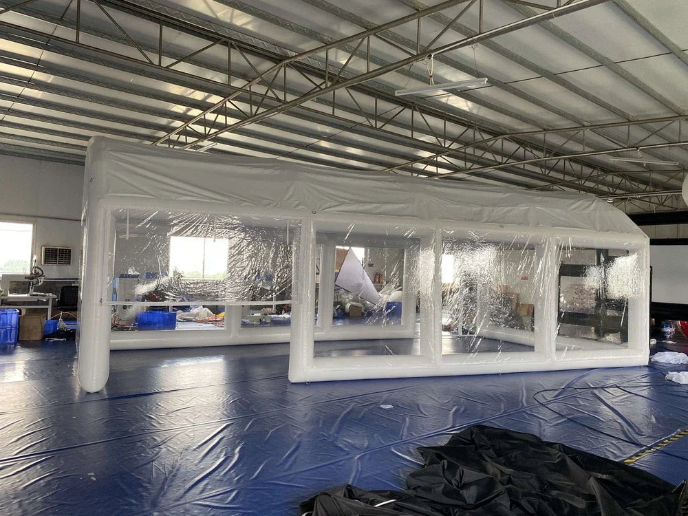 Inflatable Hot Tub Pool Cover Tent Swimming Pool Enclosure Solar Dome