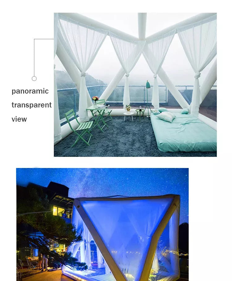 Outdoor Inflatable Bubble Tent for Stargazing & Camping