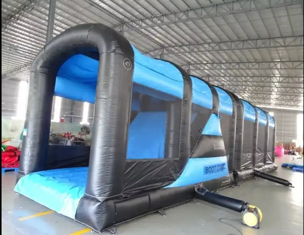 Commercial Inflatable Obstacle Course Slide 38FT Marble Vinyl