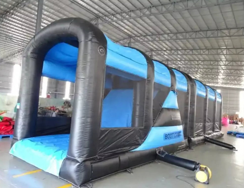 Commercial Inflatable Obstacle Course Slide 38FT Marble Vinyl