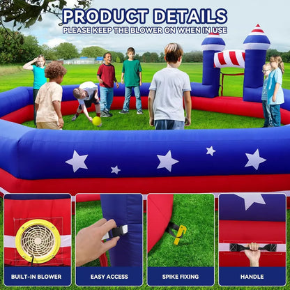 20FT Portable Inflatable Gaga Ball Pit