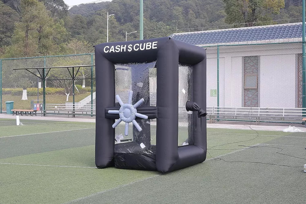 Inflatable Cash Cube 8.2ft Money Booth for Advertising Events & Promotions