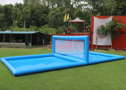 33FT Inflatable Volleyball Court for Outdoor Water Games