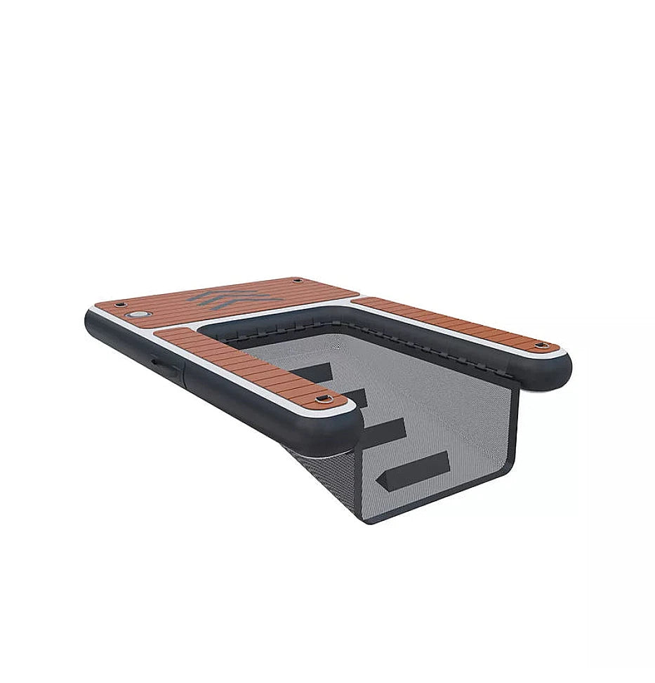 Inflatable Dog Ramp Dock Platform with Non-Slip EVA Foam