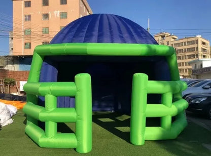 33FT Inflatable Sports Helmet Tunnel with Entrance