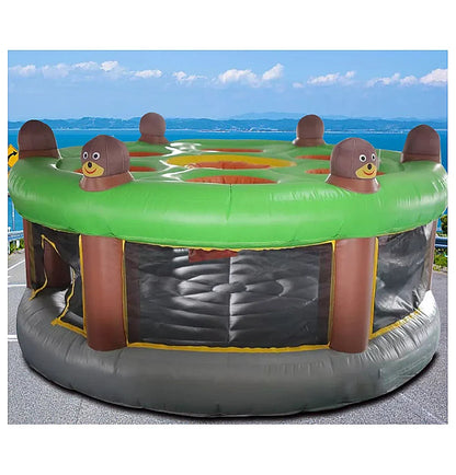 Giant 6FT Inflatable Human Whack-A-Mole Interactive Game with Air Blower